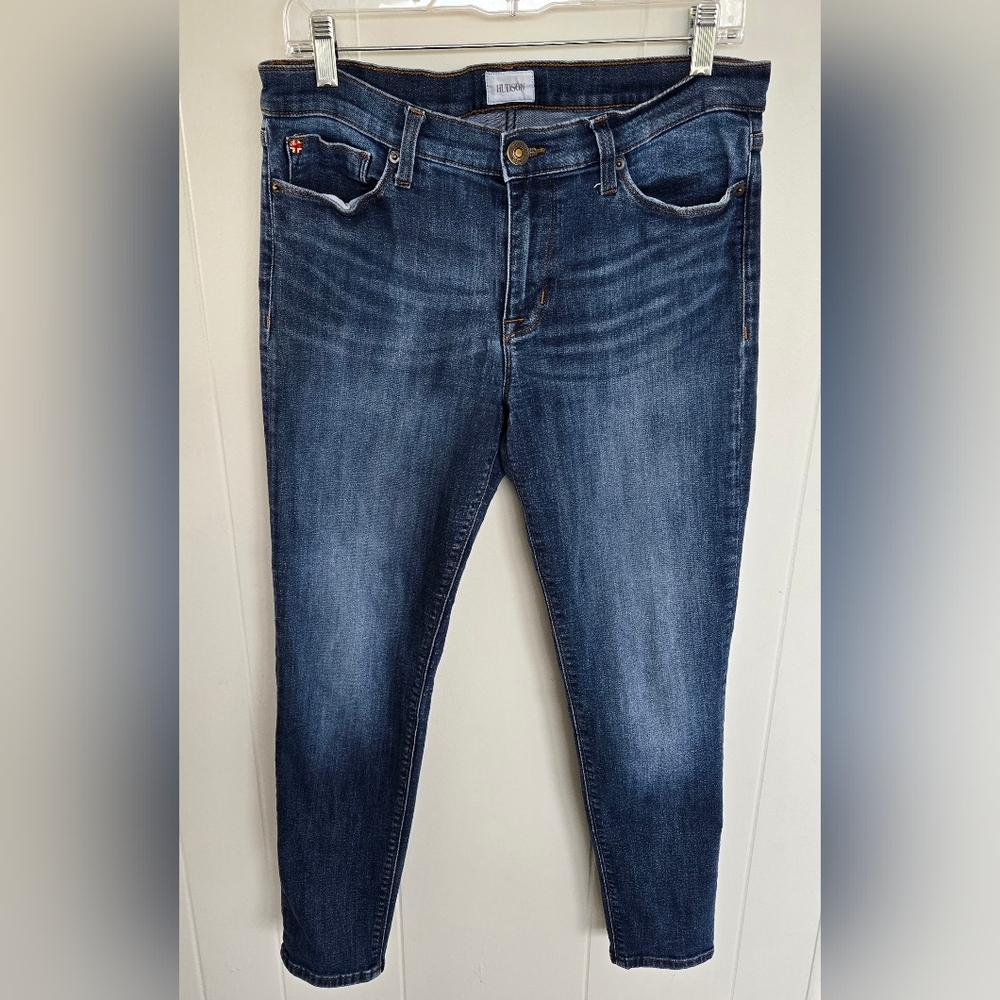 Hudson Krista Super Skinny Low Rise Jeans, Size 31, Light Wash, Casual, Classic - Picture 14 of 14